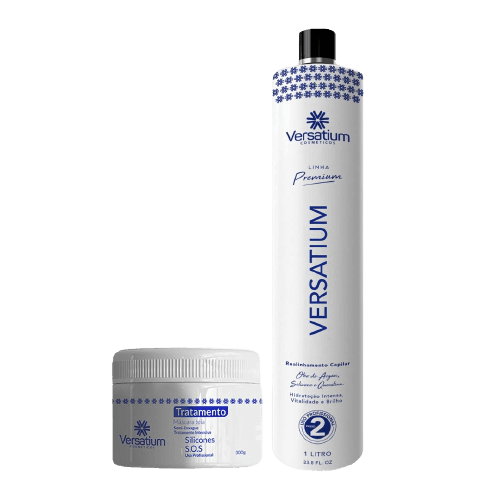 Versatium Sem Formol 1 Litro + Máscara de tratamento - Versatium Cosméticos