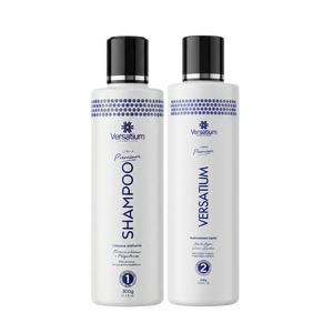 Versatium Sem Formol 100% Liso 300ml + Shampoo 300ml