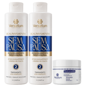 2 Progressivas Sem Formol e Sem Pausa 1Kg + Máscara 300g