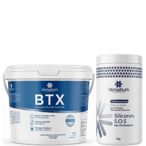 Tratamento Profissional com Mais Rendimento | BTX Sem Formol Alta Performance 1Kg + Máscara 1Kg