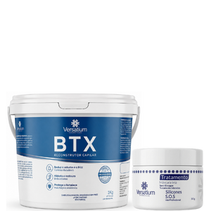 Efeito Espelhado e Selagem | BTX Sem Formol Alta Performance 1Kg + Máscara 300g