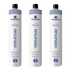(Promoção R$150,00 de Desconto) Combo 3 Versatium 1 litro Sem Formol - Versatium Cosméticos