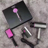 Mini Hair Dryer Professional Salon Travel Hair Dryer Portable Ionic Ion Hair Dryer With Diffuser 110v US AU Plug - Versatium Cosméticos