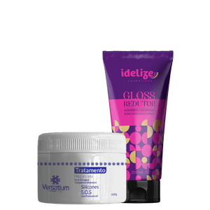 Alinhamento Fácil Idelize + Mascara de Tratamento Versatium - Versatium Cosméticos