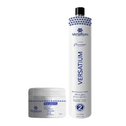 Versatium Sem Formol 1 Litro + Máscara de tratamento - Versatium Cosméticos