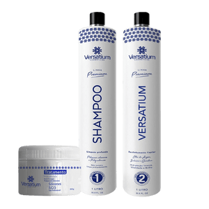 Kit Versatium Sem Formol + Mascara Tratamento 300g - Versatium Cosméticos
